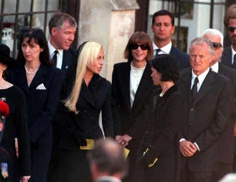 diana versace funeral|princess diana funeral.